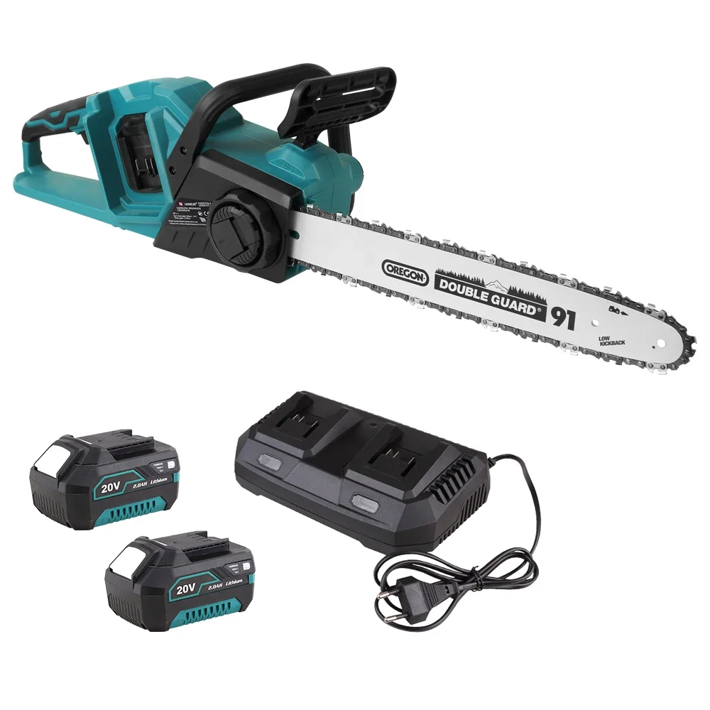 Free Less Constraint BRUSHLESS Rechargeable Battery Power Chain Saw 40v Cordless Electric Chainsaw 16 Inch For Garden Work