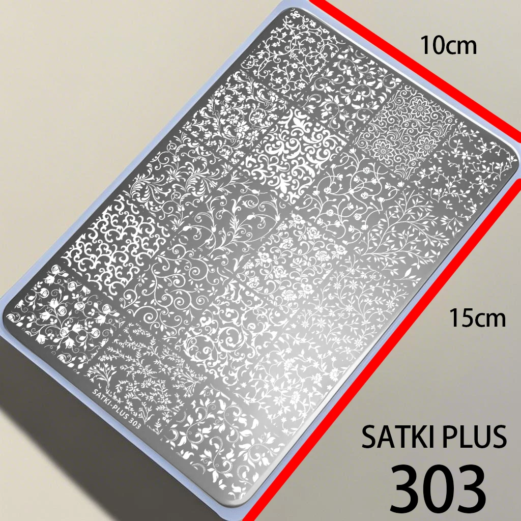 

Nail Art Stamping Plate No-Paint Nail Decoration Template Chinese Style Dark Pattern Scroll Pattern Ancient Style Texture Hand-Painted Pattern Stamping Nail Polish Mold Nail Stamping Template Transparent Transfer Silicone Stamp Steel Plate Nail Art Tool Q