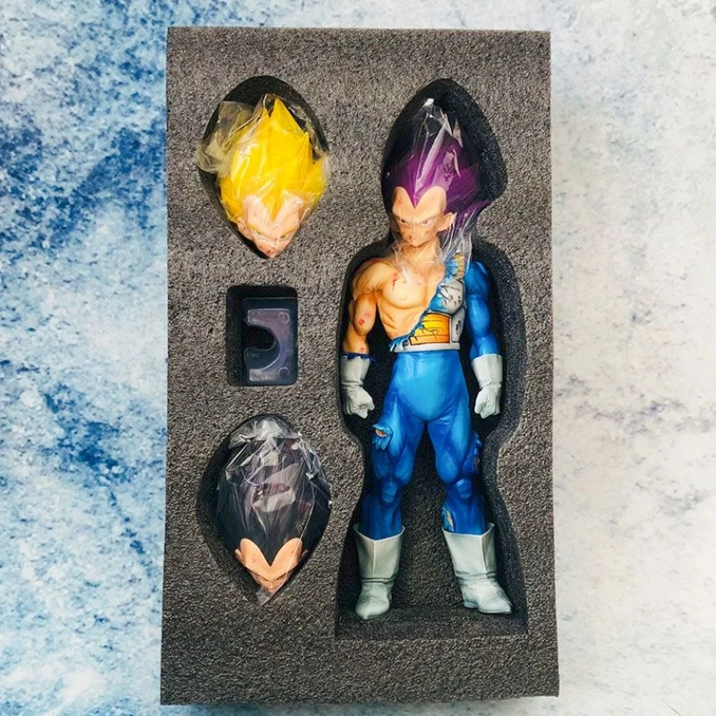 31cm Dragon Ball Super Vegeta Figure Gods Of Destruction Ultra Ego Vegeta Anime Figures Gk Pvc Figurine Model Statue Toys Gift