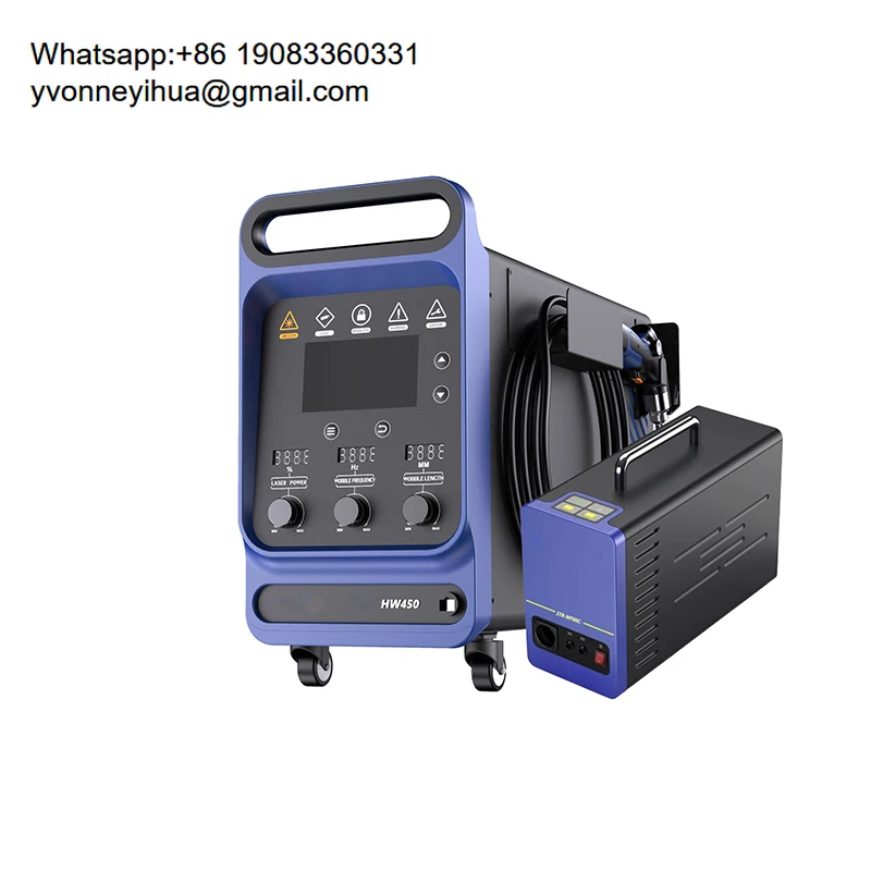 

Goods In Stock 1500w Air-cooled Laser Welding Machine MAX Portable Handheld Mini Compact Metal Welding Machine