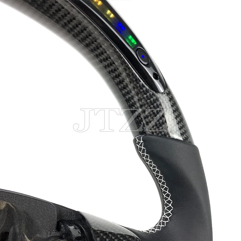 

Руль Fengxuan для Volkswagen Golf GTI MK5 2003-2008, светодиодный, из карбона, модифицированный, для улучшения характеристик.