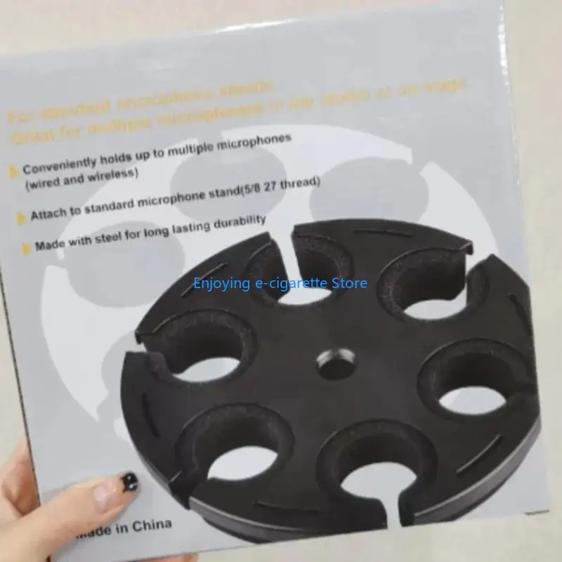 Multifunctional Mics Stand Rack Silicone Sponges Material Studio Outdoor Compatible Y4QF