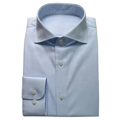 80s Two-Ply Luxury Dress Shirt Custom Shirts Made High Quality 100% Cotton Business Shirts Wrinkle Resistant Tailored Men Shirts