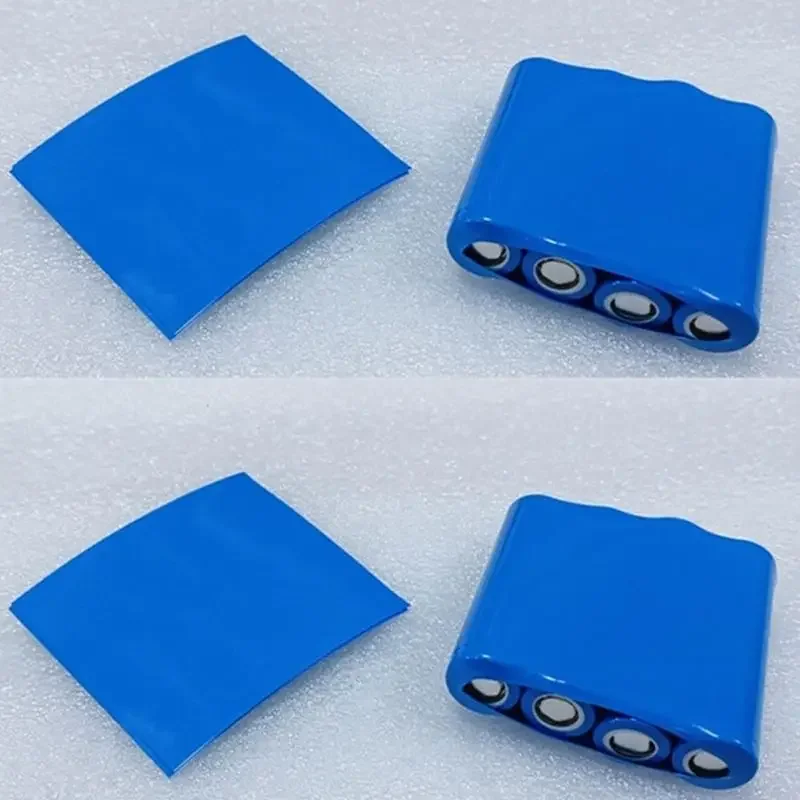 

100Pcs PVC Heat Shrink Tube Battery Wrap Shrinkable Cable Sleeve Sheath Battery Skin Heat Shrinkable Sleeve Easy to Use 87HA