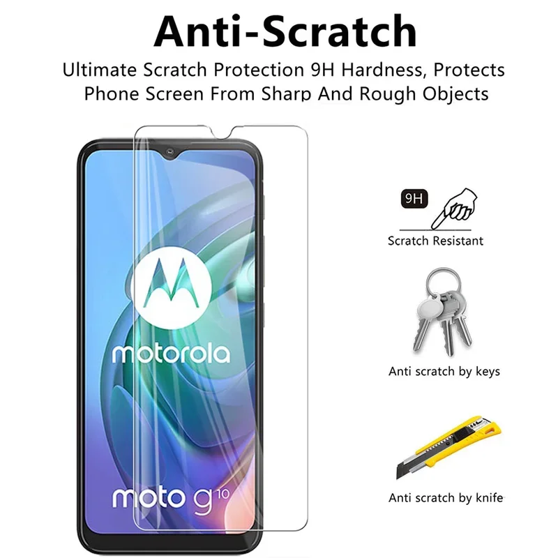 3/4Pcs Protection Tempered Glass For Motorola Moto G51 G62 G64 G22 G52 G34 G71 G62 G42 G32 G82 5G G14 G54 G84 5G Tempered Glass