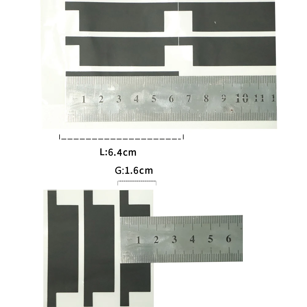 10pcs batteria Flex nastro protettivo isolamento isolamento adesivi parte di ricambio adesiva per iPhone X-12pro riparazione di saldatura