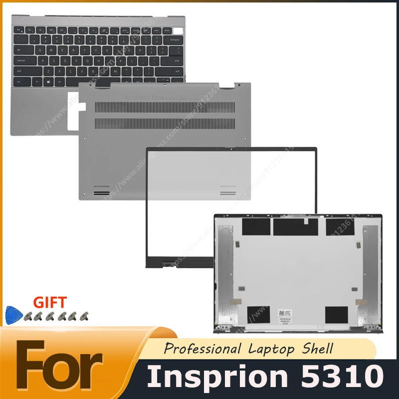 Replacement part for the Screen Back Cover Screen Bezel Palmrest Bottom Keyboard New Laptop For Insprion 5310