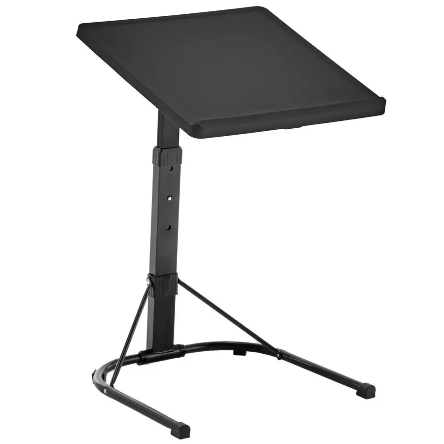 

Folding TV Tray Table Tray Foldable 3 Adjustable Height amp Tilt Angles for Dinner Eating Reading Laptop