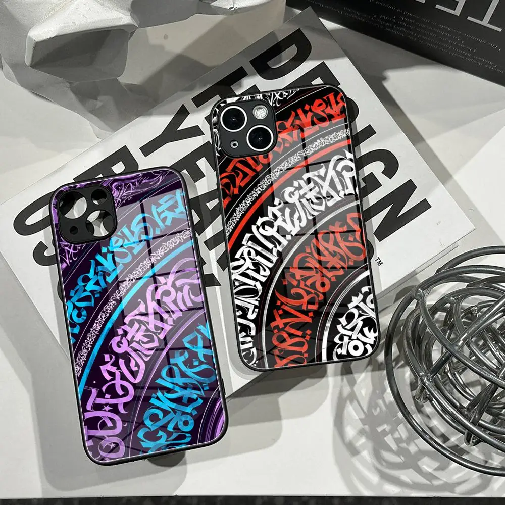 

Pokras Totem Design Lampas Art Graffiti For iPhone 17 16 15 14 13 12 11 Pro MAX Matte Shockproof Back Anti Fall Matte Cover