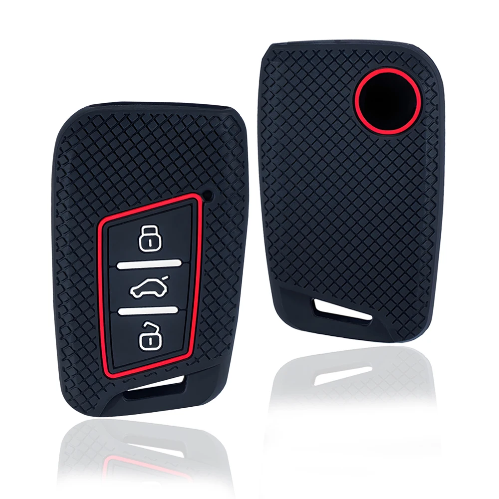 Silicone Car Key Ca… - image
