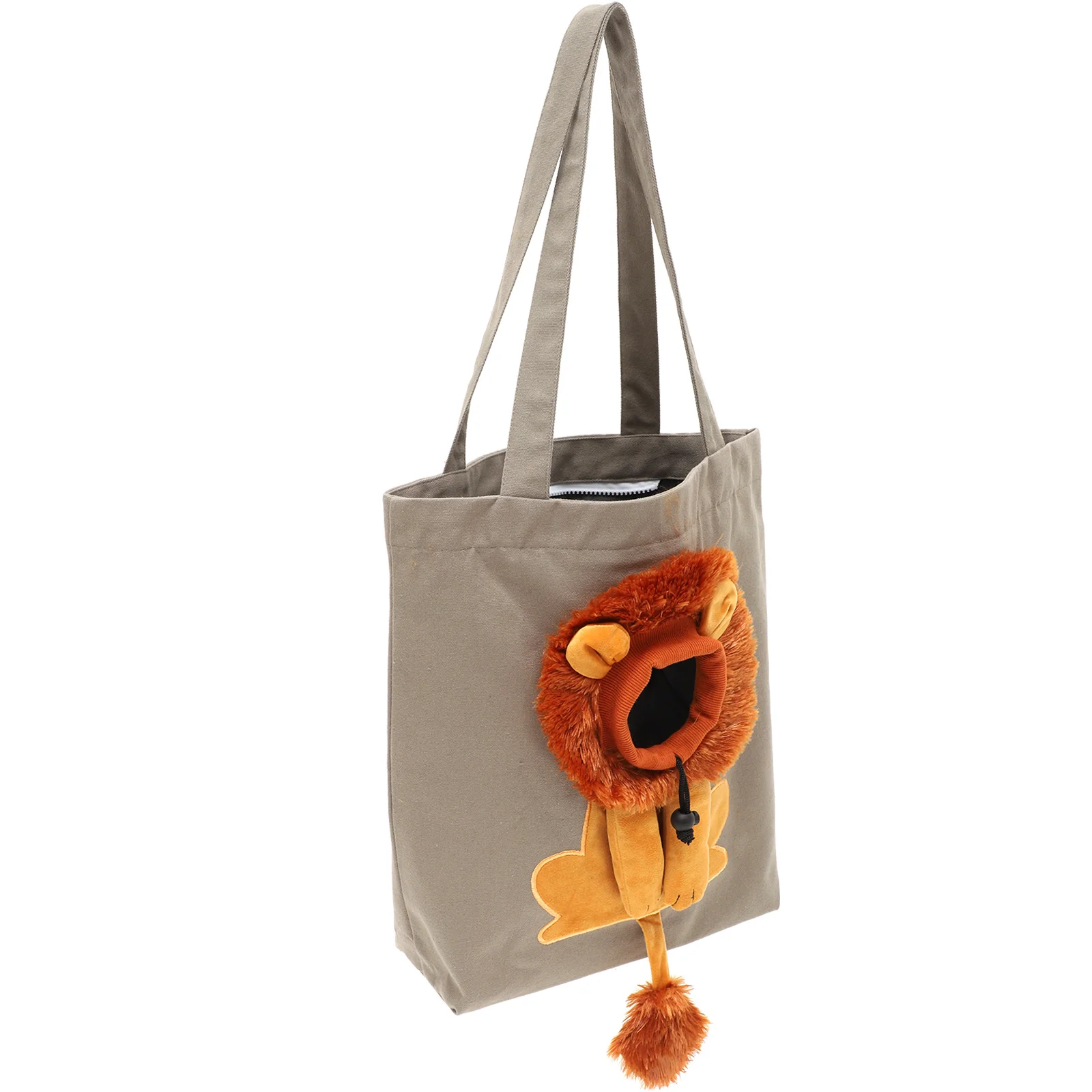 

Canvas Pet Carrier Lightweight Breathable Cat Bag 37cm Max Portable Shoulder Crossbody Pet Supplies Dog Sling Practical Storage