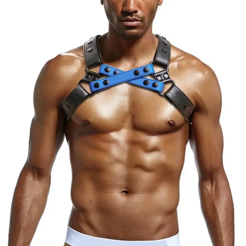 Men sexy outfit Harness Men fetish G Leather BDSM Bondage uomo prząż bondage For Couples Body Lingerie Fetish Erotic