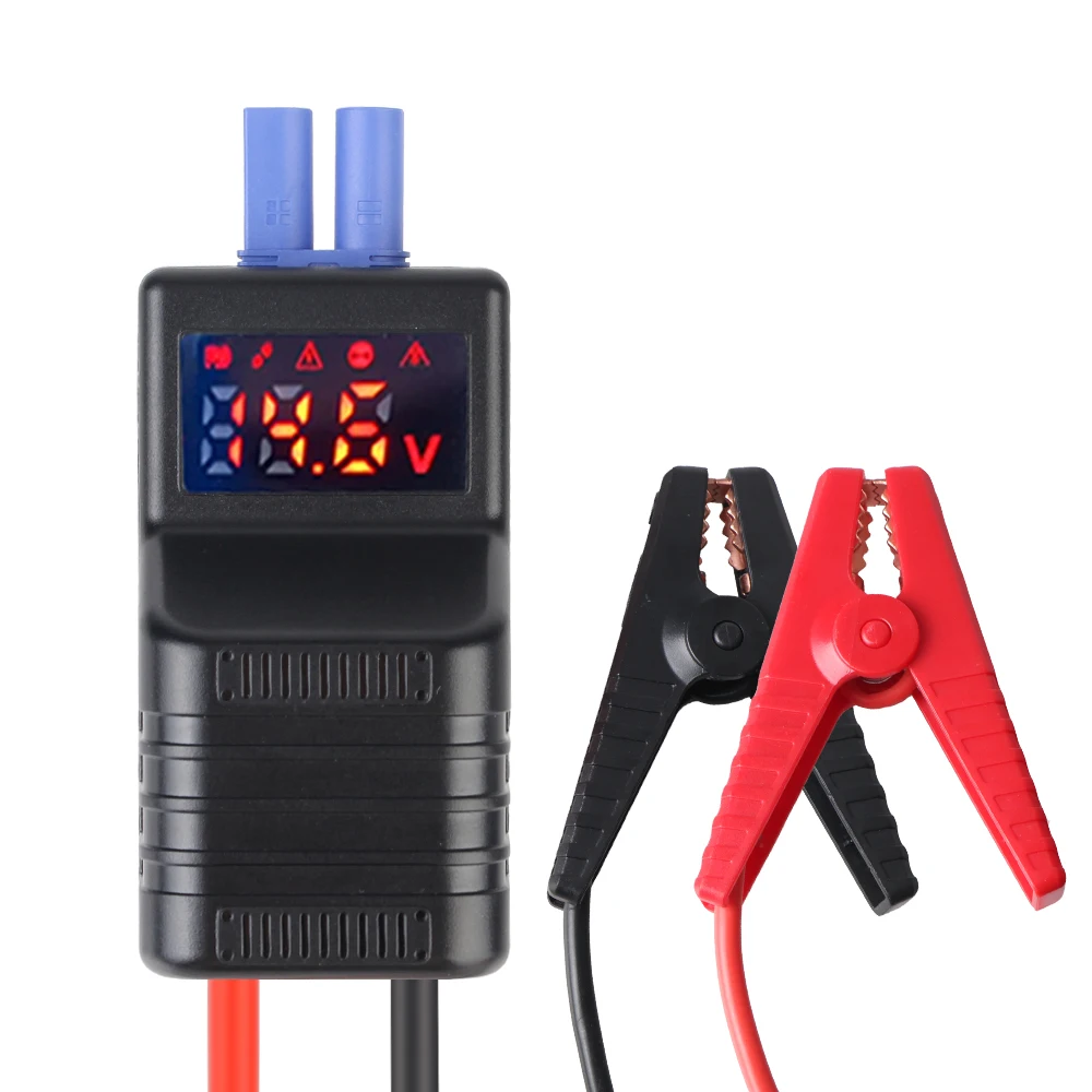 650A 12V Anti Reverse Connection With EC5 Plug Connector Emergency Jumper Cable Clip Intelligent Clamp Booster