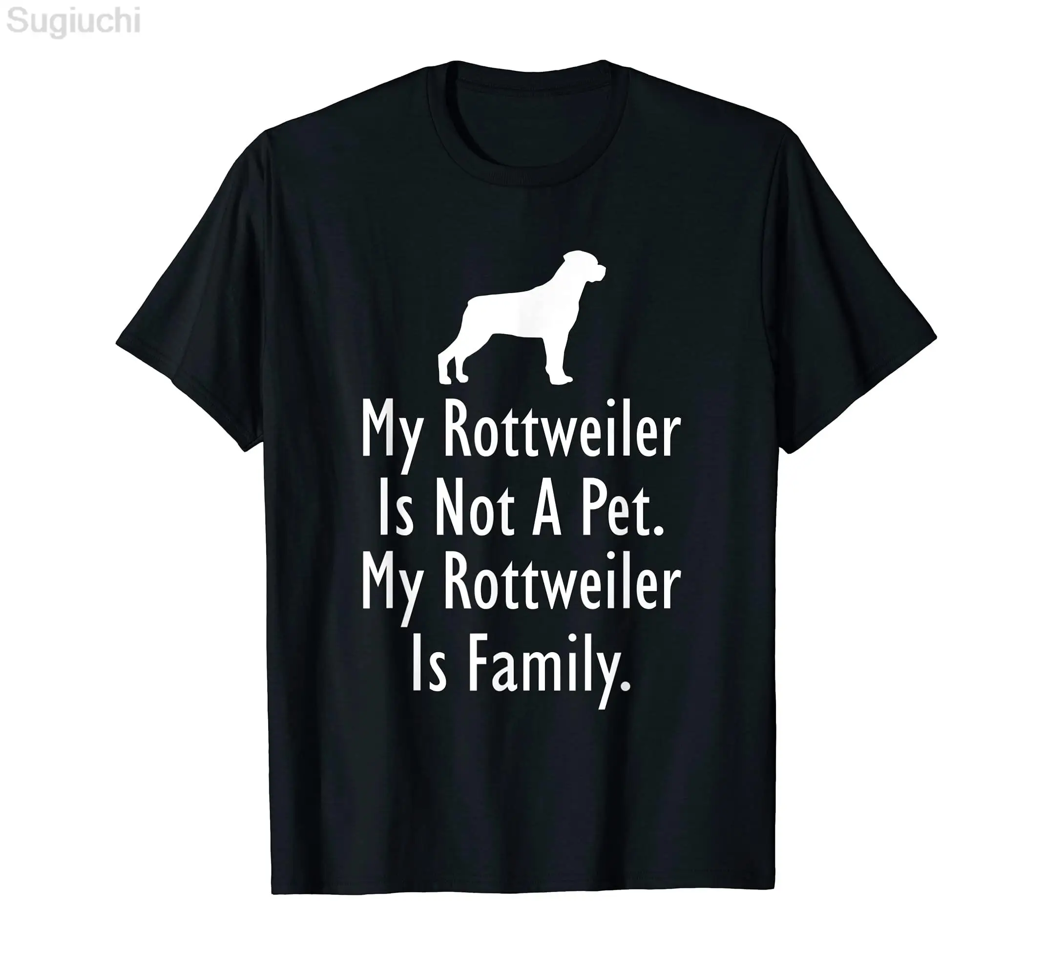 Rottweiler Funny Dog Owner Gift Dog Lover T-Shirt 100% Cotton Men Women Unisex Hip Hop T Shirts For Gift Size XS-5XL