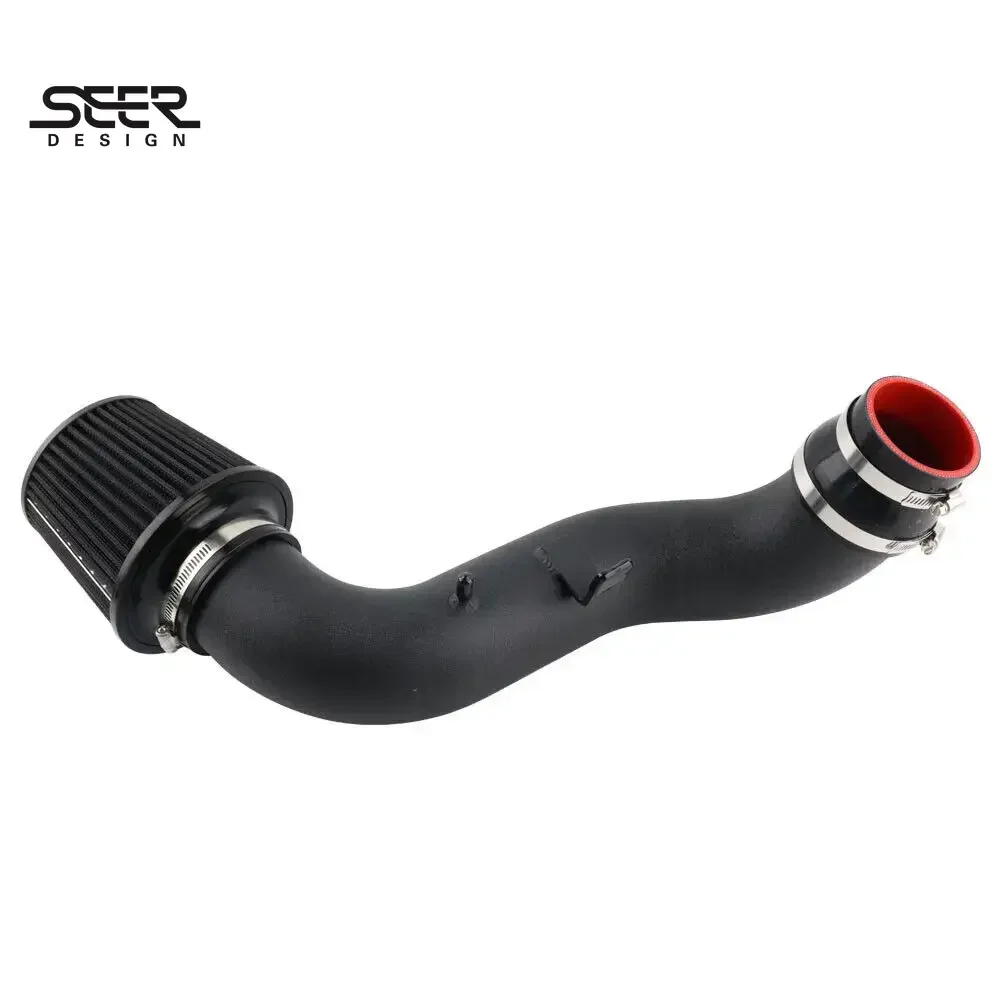 نظام سحب الهواء البارد لدرع الحرارة السوداء لسيارة السباق لسيارة VW Golf لمحركات Volkswagen GTI Volks Wagenwerk MK7 Passat 2.0T EA888