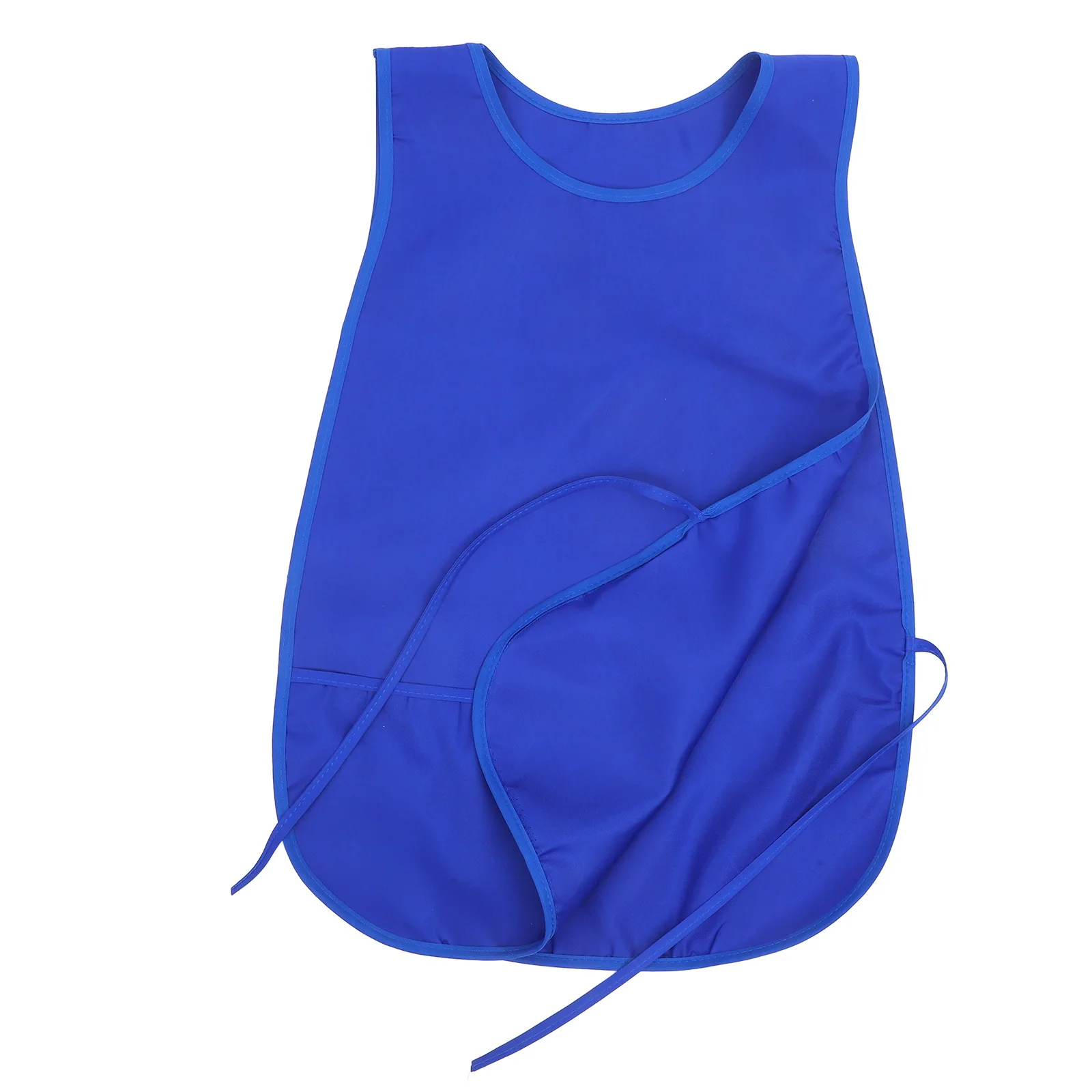 

Vest Apron Waterproof Adjustable Side Ties Polyester Sleeveless Hairstylist Art Smock Aprons for Painting Cleaning Adults