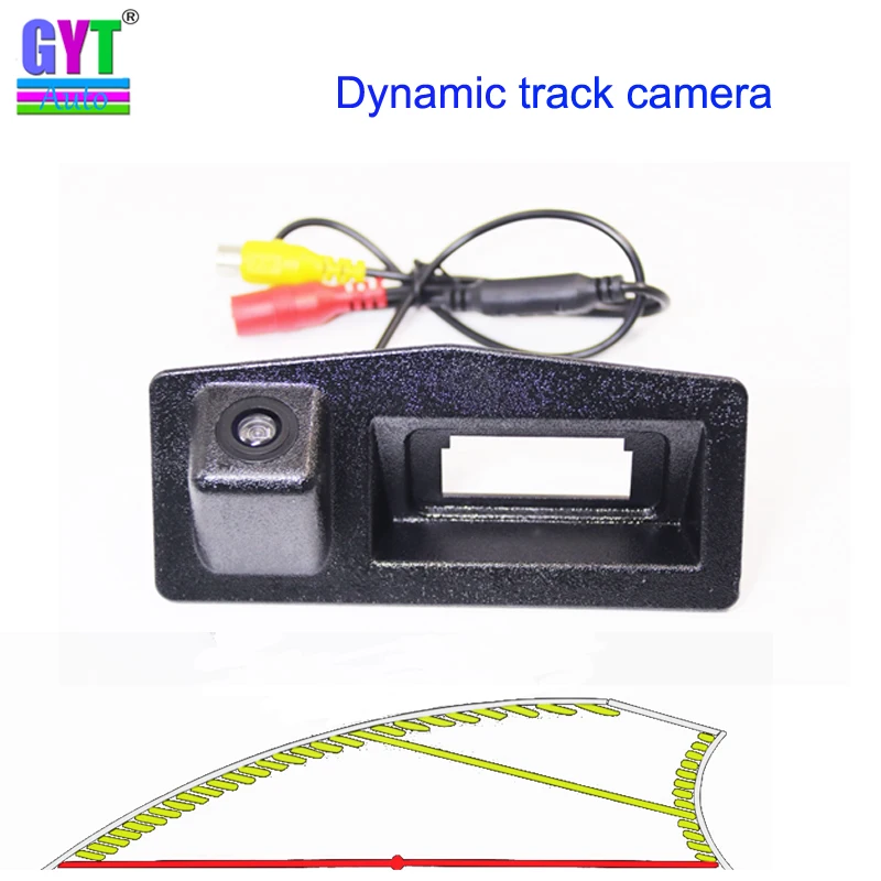 

Автомобильная камера заднего вида с динамической траекторией, резервная камера заднего вида для Cadillac ATS-L ATS L 2014 2015 2016 2017, помощь при парковке