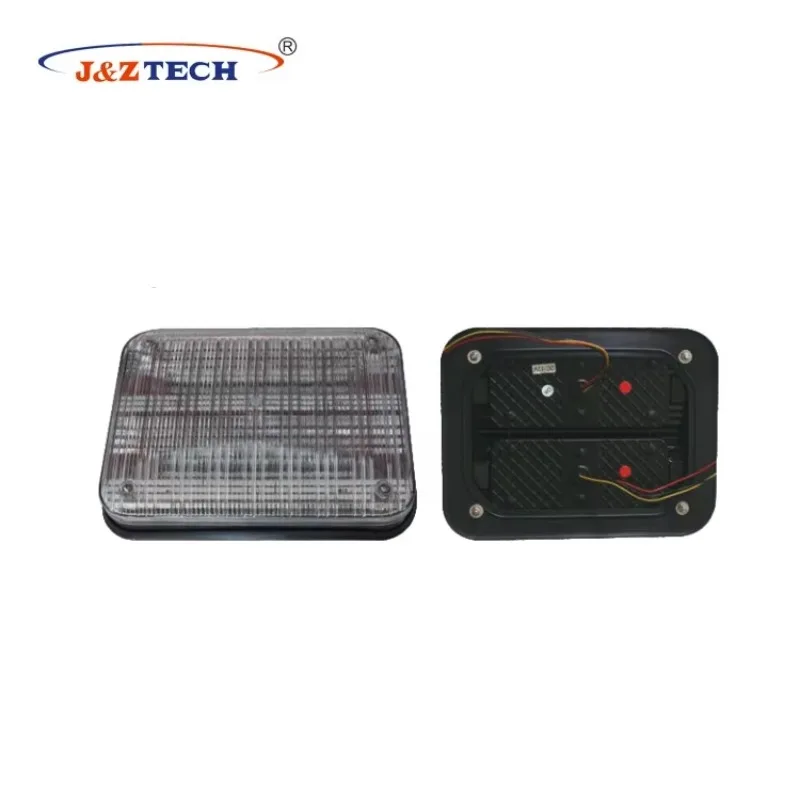 Ambulance   Light 9x7 Square LED Surface Mount Multi Voltage 12V-24V for Car Light Accessories