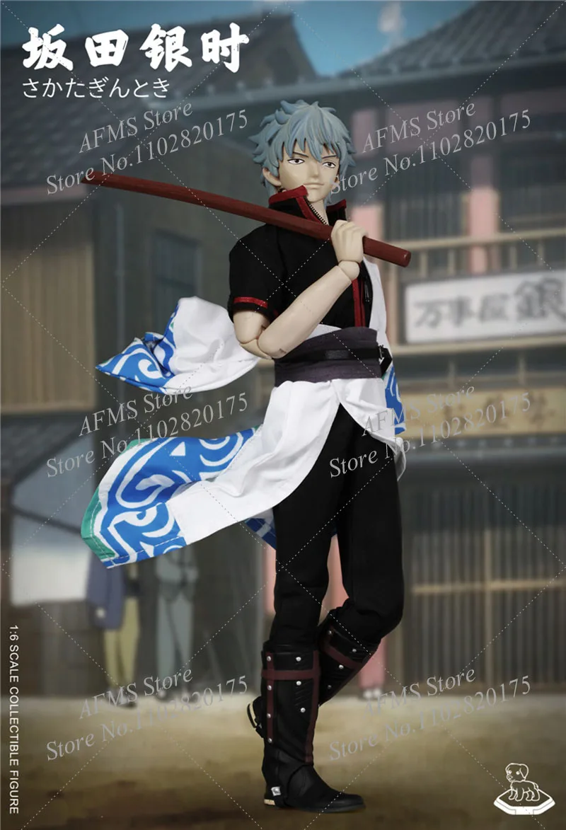 In Stock XM001 1/6 Scale Male Soldier Hero Sakata Gintoki Full Set  Model  12 Inch Action Figure Dolls For Fans Collection