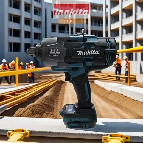Makita TW001 2100N.M 18V 무선 브러시리스 스크루 드라이버 임팩트 렌치 소형 발전소 건축 장식 자동차 수리