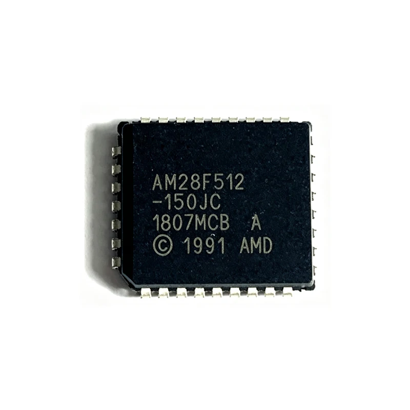 10PCS AM28F512-150JC AM28F512-150 AM28F512 28F512 PLCC32 Memory Chip