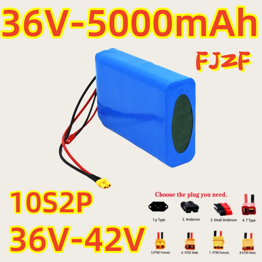 10S2P FJZF 5Ah 5000 мАч 36 В аккумулятор для электрического скутера литиевый электрический скутер 500 Вт аккумулятор для электрического скутера 36 В 10s2p аккумулятор