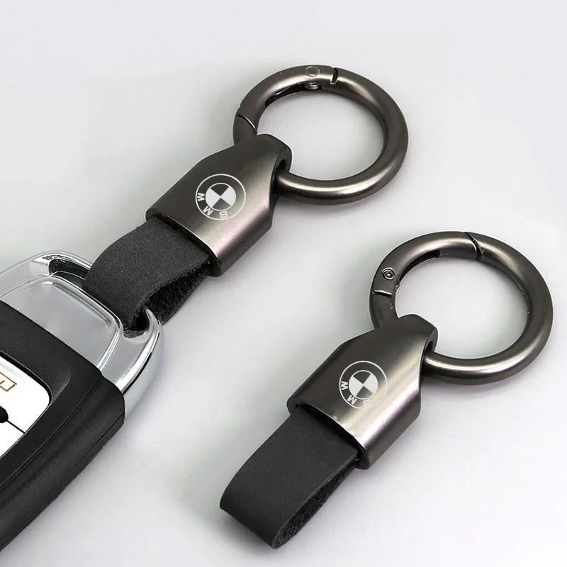 

Car Emblem Fobs Keyring Leather Key Chain Decoration for M Performance G30 G32 Auto Interior Modification Accessories
