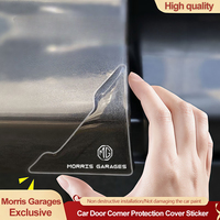 2Pcs Car Door Corner Protector Stickers Decoration For MG ZS MG5 GS HS GT ZST MG3 MG6 MG7 Hector ZX EZS EHS MG3X-Cross MG6-New