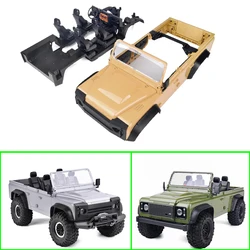 1 zestaw symulujący rozstaw osi 313/324 mm i wnętrze siedzenia dla 1/10 RC Crawler Car Traxxas TRX4 Defender RD110 Diy Parts