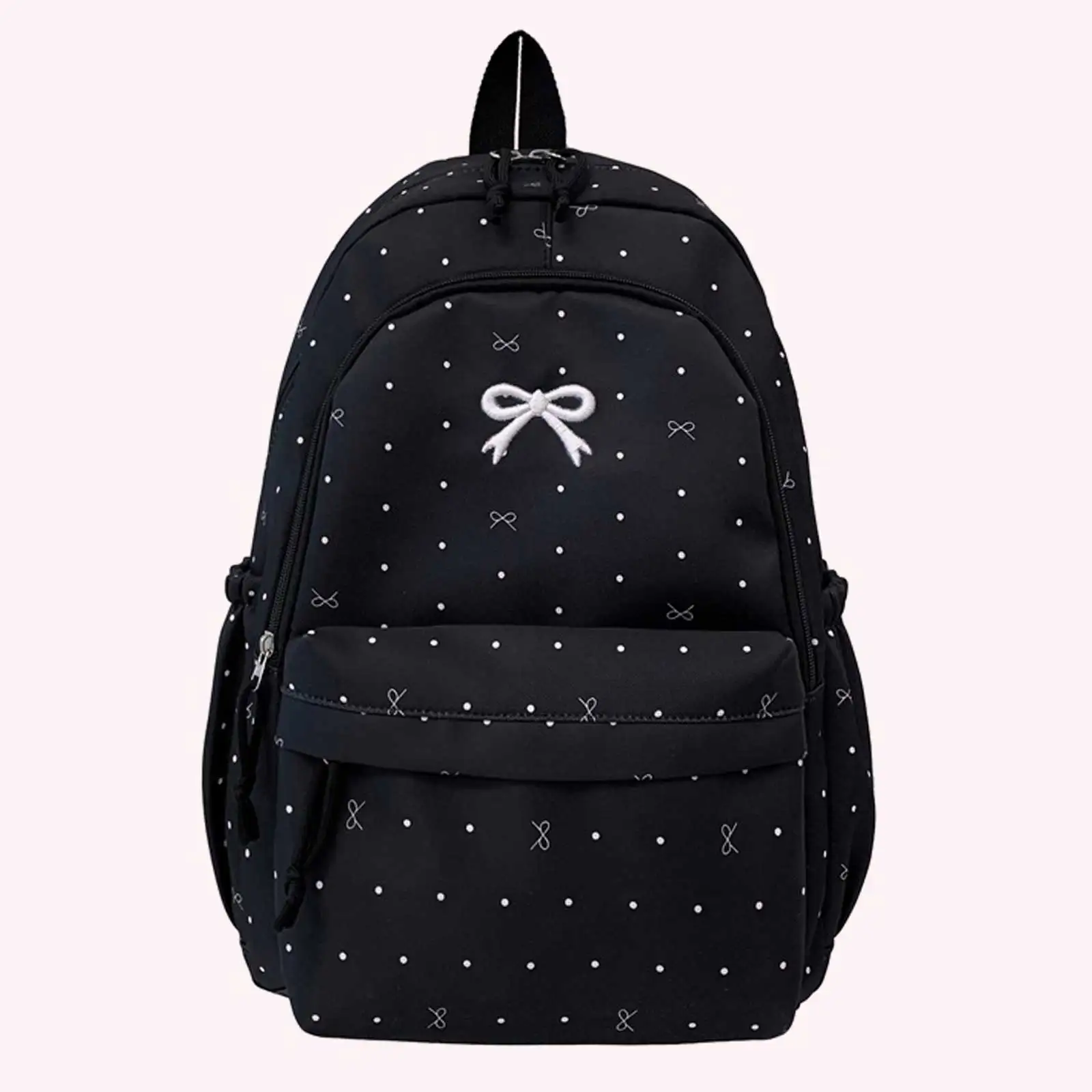 Women Cute Daypack with Pendant Laptop Backpacks Casual Travel Daypack for Travel Outings Picnics Recreational Activities