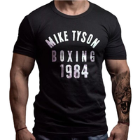 Mike Tyson T-Shirt Boxing Club Design Summer Cotton O-Neck Short Sleeve Men's T Shirt New Size S-3XL