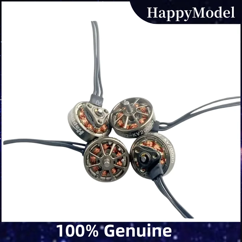 

Happymodel EX1002 20000KV 1S Brushless Motor 1.5mm Shaft for Mobula7 /Moblite7 HDZERO 1S Whoop FPV Racing Drone