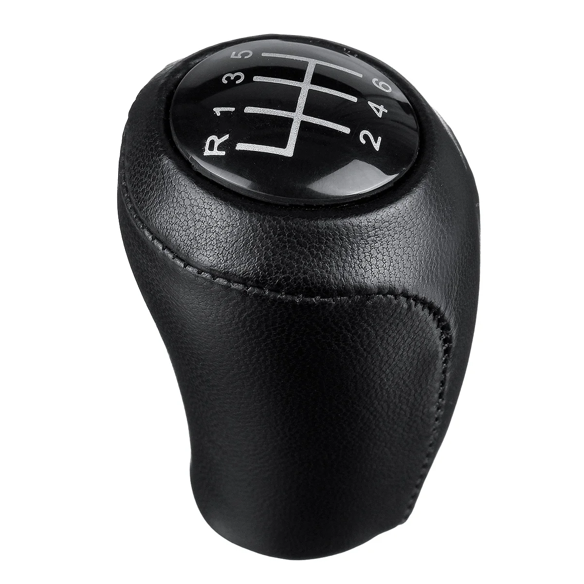 6 Speed Leather Gear Shift Knob Shifter Lever for Mazda 3 BK BL/ 5 CR CW/ 6 II GH/ CX-7/ MX-5