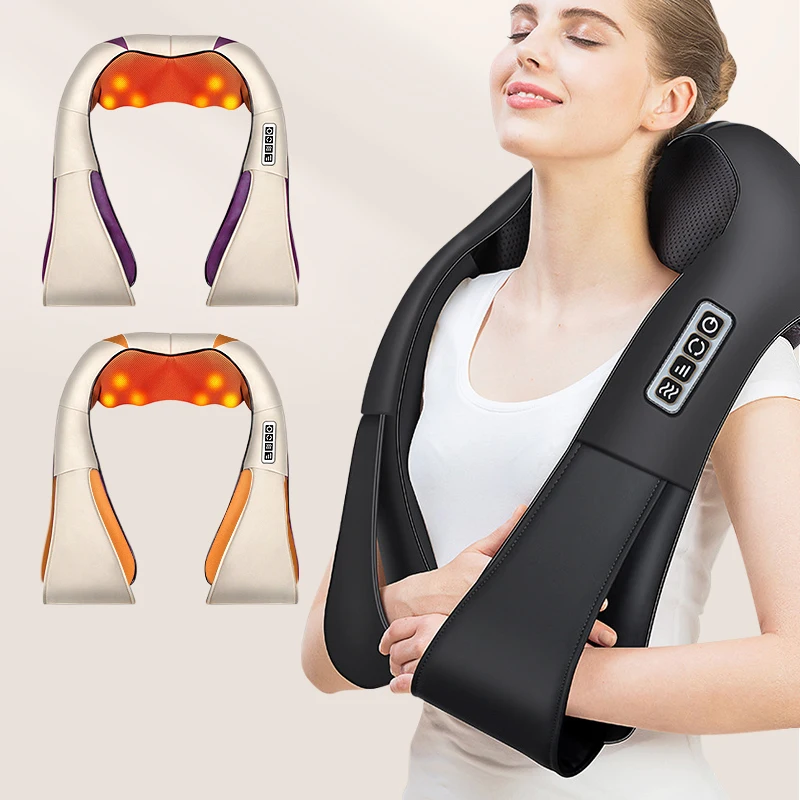 Oem Odm Four massage heads Electric Neck Shoulder Massager Massager Belt