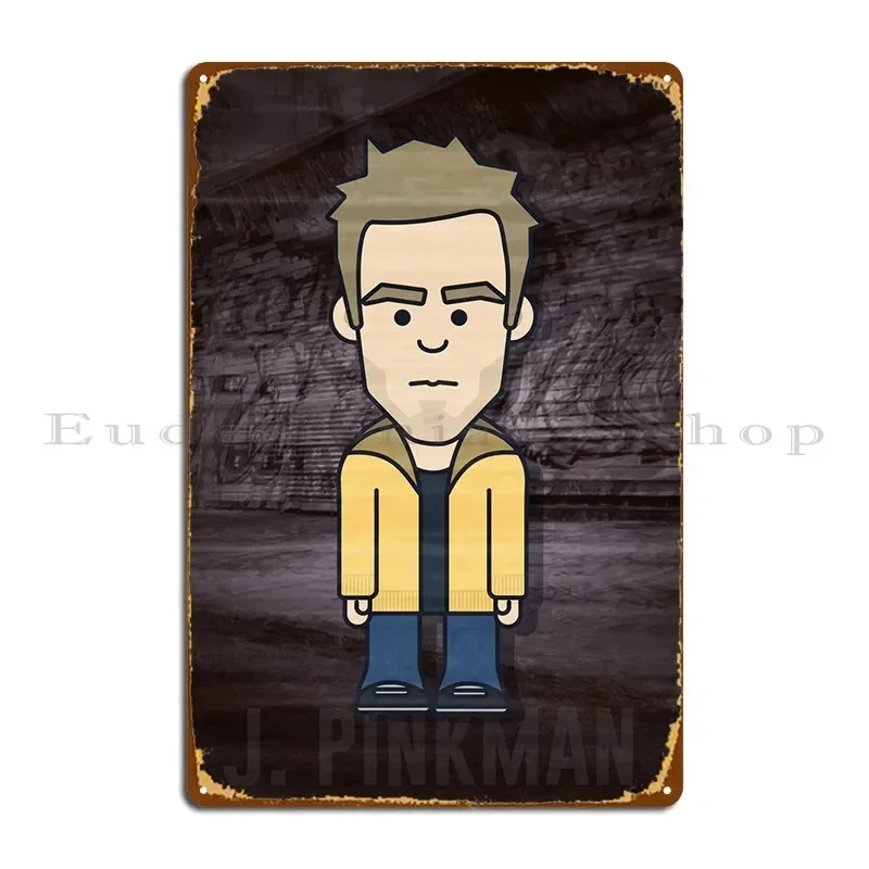 Jesse Pinkman -Street Metal Plaque Poster Funny Retro Cinema Printing Garage Tin Sign Poster