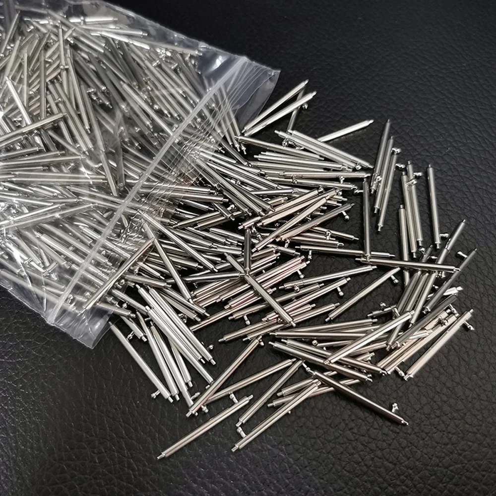 20pcs Quick Release Watchband Spring Pins Stainless Steel Spring Bars Strap Link Pins 1.5mm 1.8mm for 12-24mm 18mm 20mm 22mm