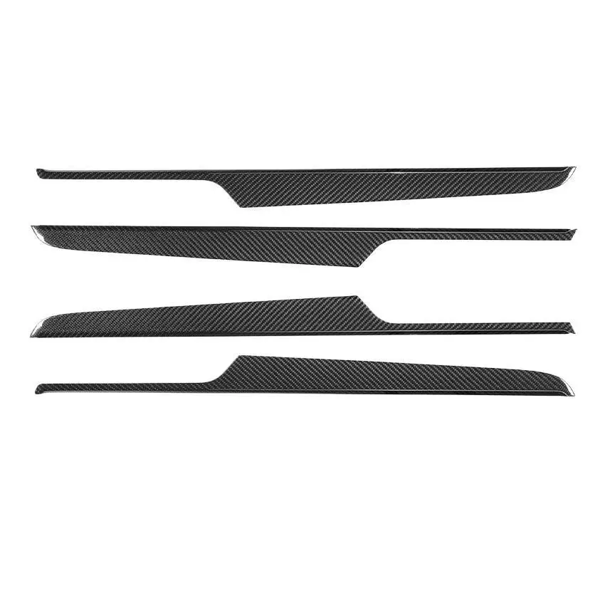 

For Porsche Macan carbon fiber interior modification, dry carbon fiber door handle interior strip modification