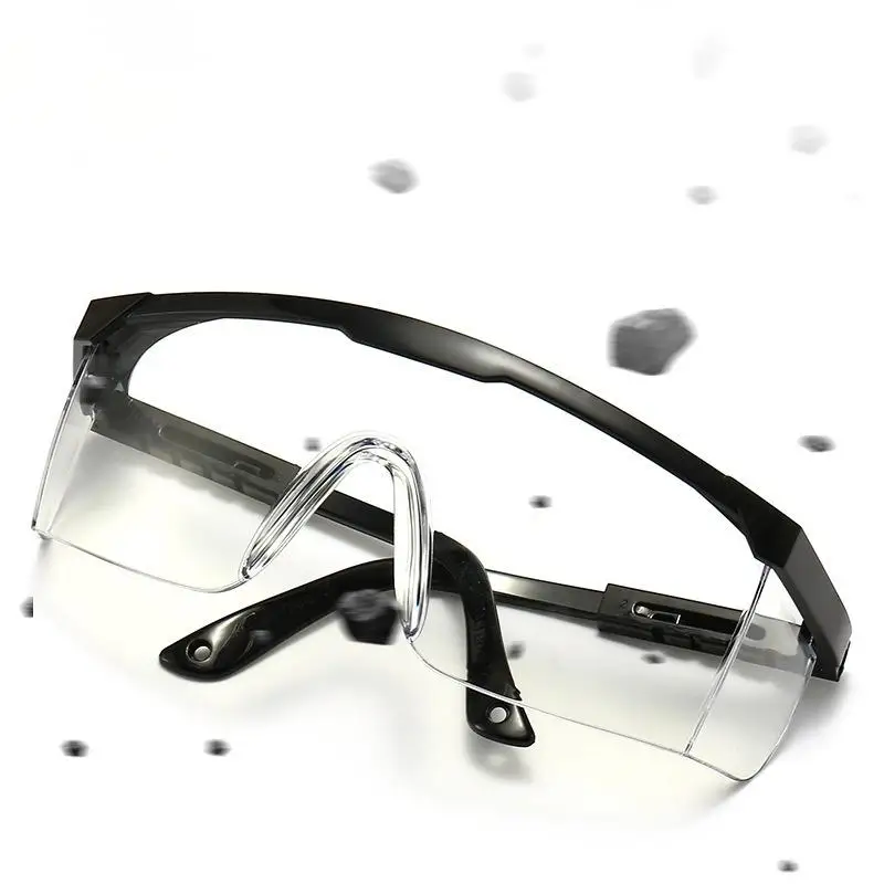 

2025 New Transparent Riding Protective Glasses Windproof, Sand proof, Dustproof, Fog proof, and Sputtering proof