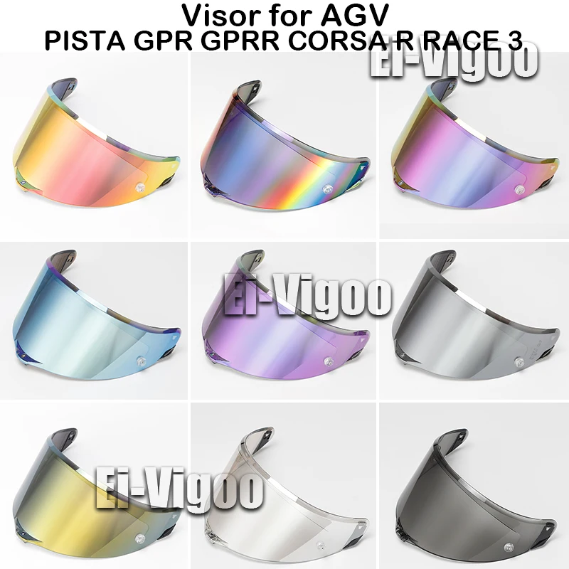 

Козырек для мотоциклетного шлема AGV PISTA GPR GPRR CORSA R RACE 3, защита для шлема с УФ-защитой, аксессуары для мотоциклетного шлема