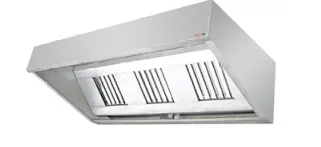 Commercial Kitchen Extractor Hoods Cooking Fresh Air Exhaust Hood Stainless Steel Range Hoods Kitchen Island