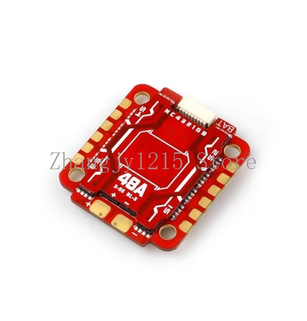Penerbangan 48A  4in1 ESC FPV Balap Gaya Bebas Drone Bagian DIY F748 STACK 3-6S MPU6000 F722 Pengendali