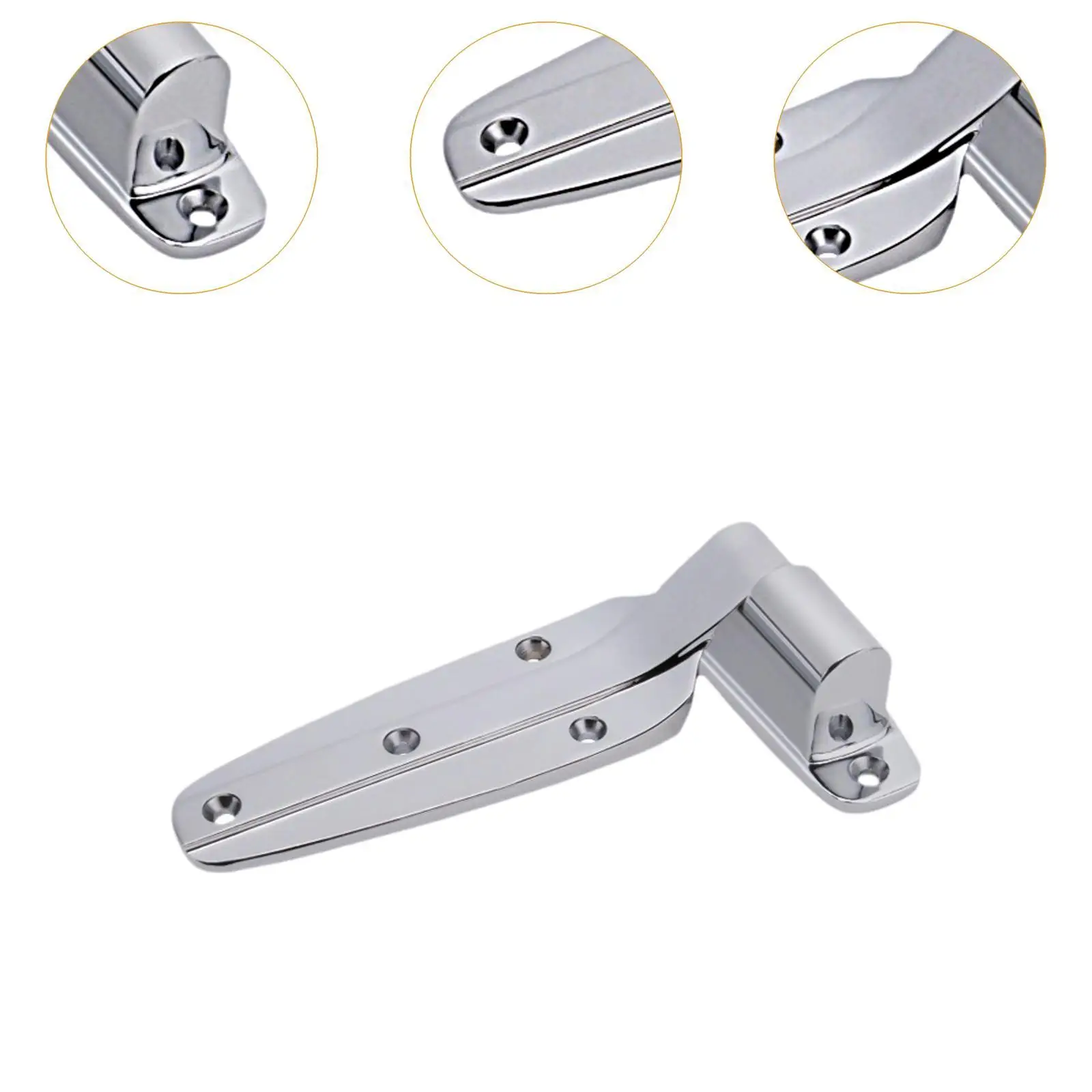 Bisagra multiusos para puerta de refrigerador, mecanismo de resorte para aplicaciones de almacenamiento en frío