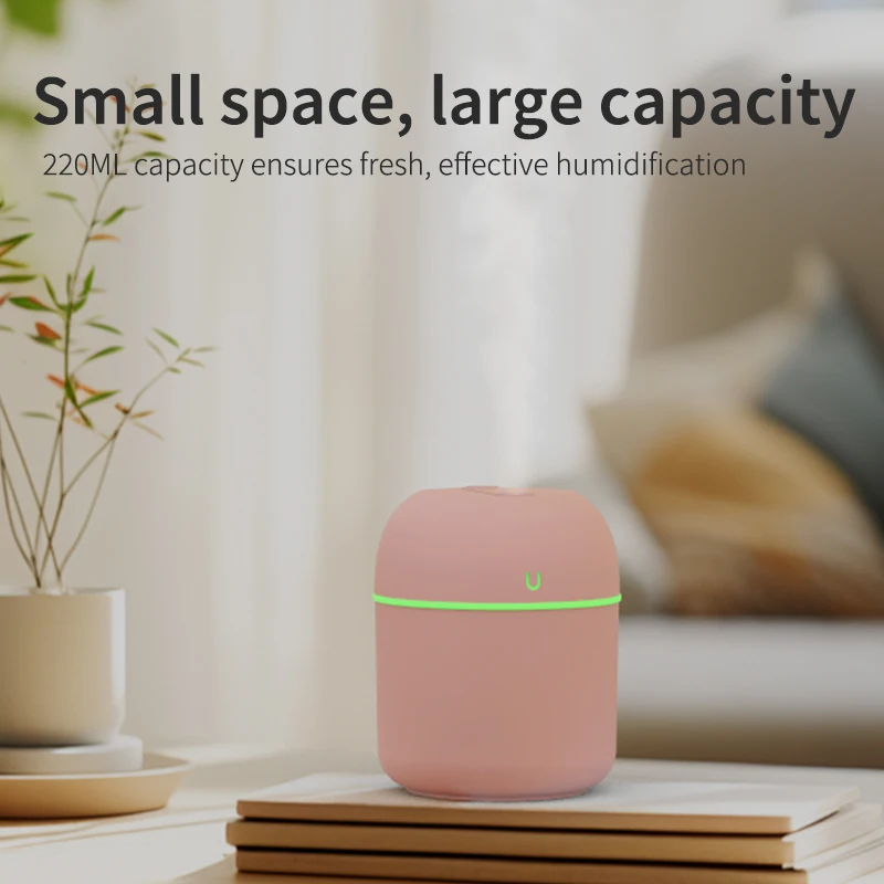 USB air humidifier Mini fog household small desktop humidifier Intelligent car aromatreatment machine image 5