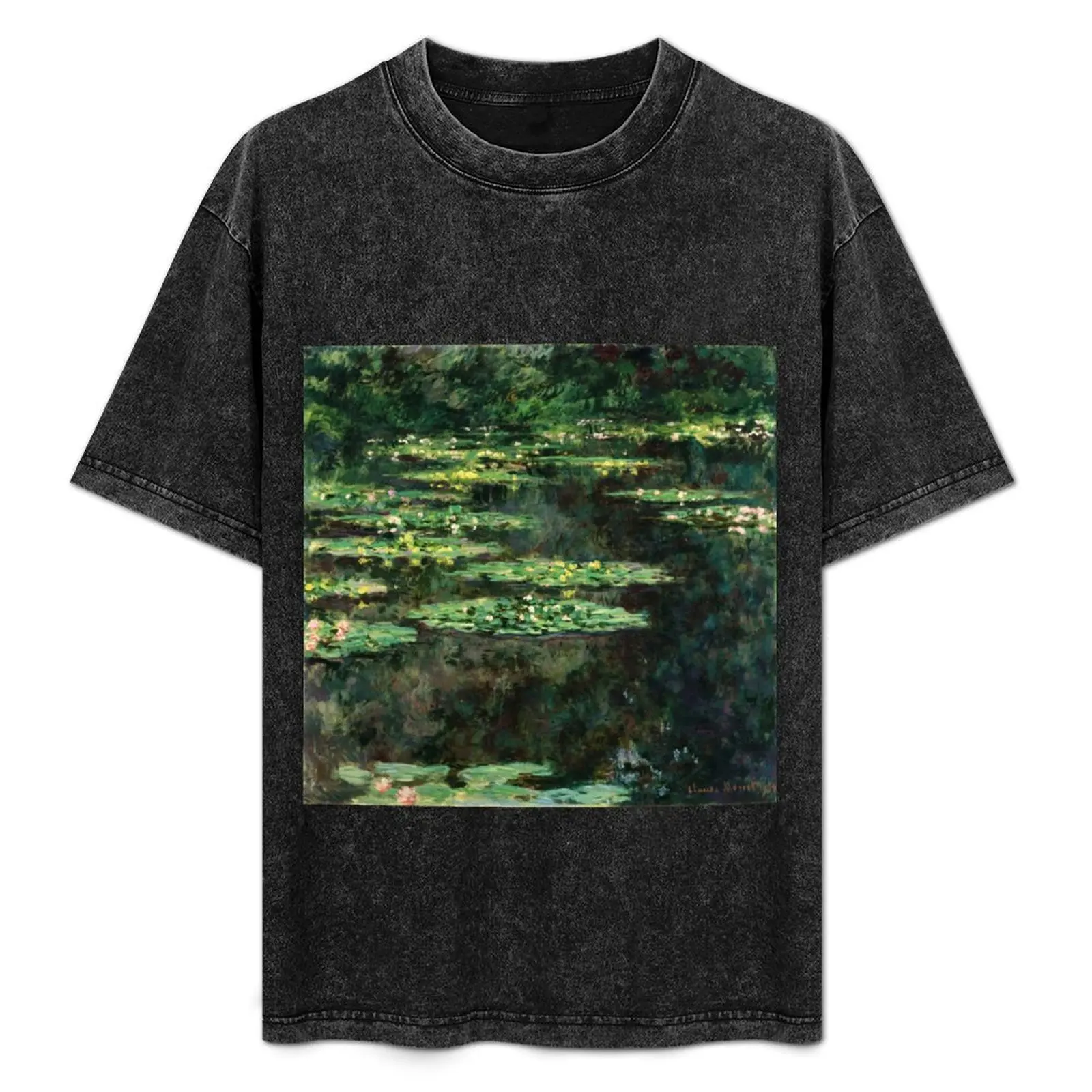 Claude Monet - Water-Lilies T-Shirt Aesthetic clothing vintage clothes rapper graphic tees tees luxury clothes men