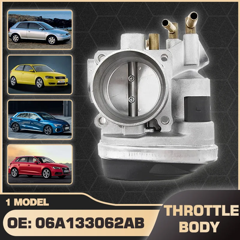 

Throttle Valve Body For Audi A3 8L1 1.6L 1996-2003 Audi A3 8P1 1.6L 2003-2012 Audi A3 Sportback 8PA 1.6L 2004-2013 06A133062AB