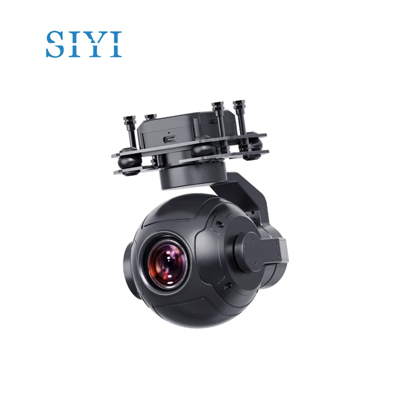 

SIYI ZR10 2K 4MP QHD 30X Hybrid Zoom Gimbal Camera with 2560x1440 HDR Night Vision 3-Axis Stabilizer Lightweight for Quadcopter