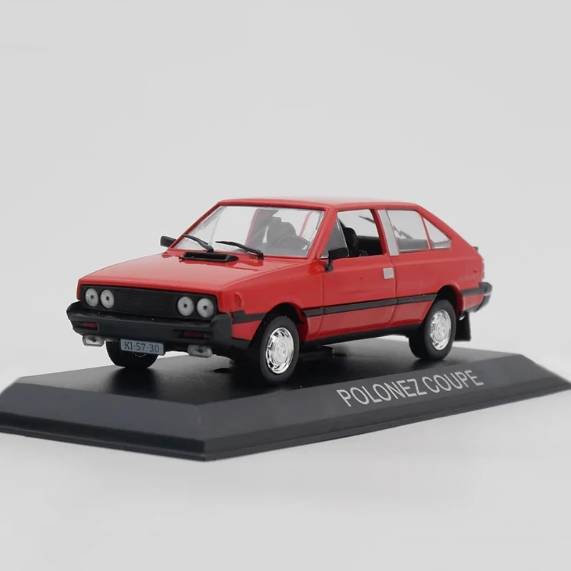 IXO Diecast 1:43 Scale FSO POLONEZ Coupe Alloy Car Model Finished Product Simulation Toy Collection Gift Static Model Display