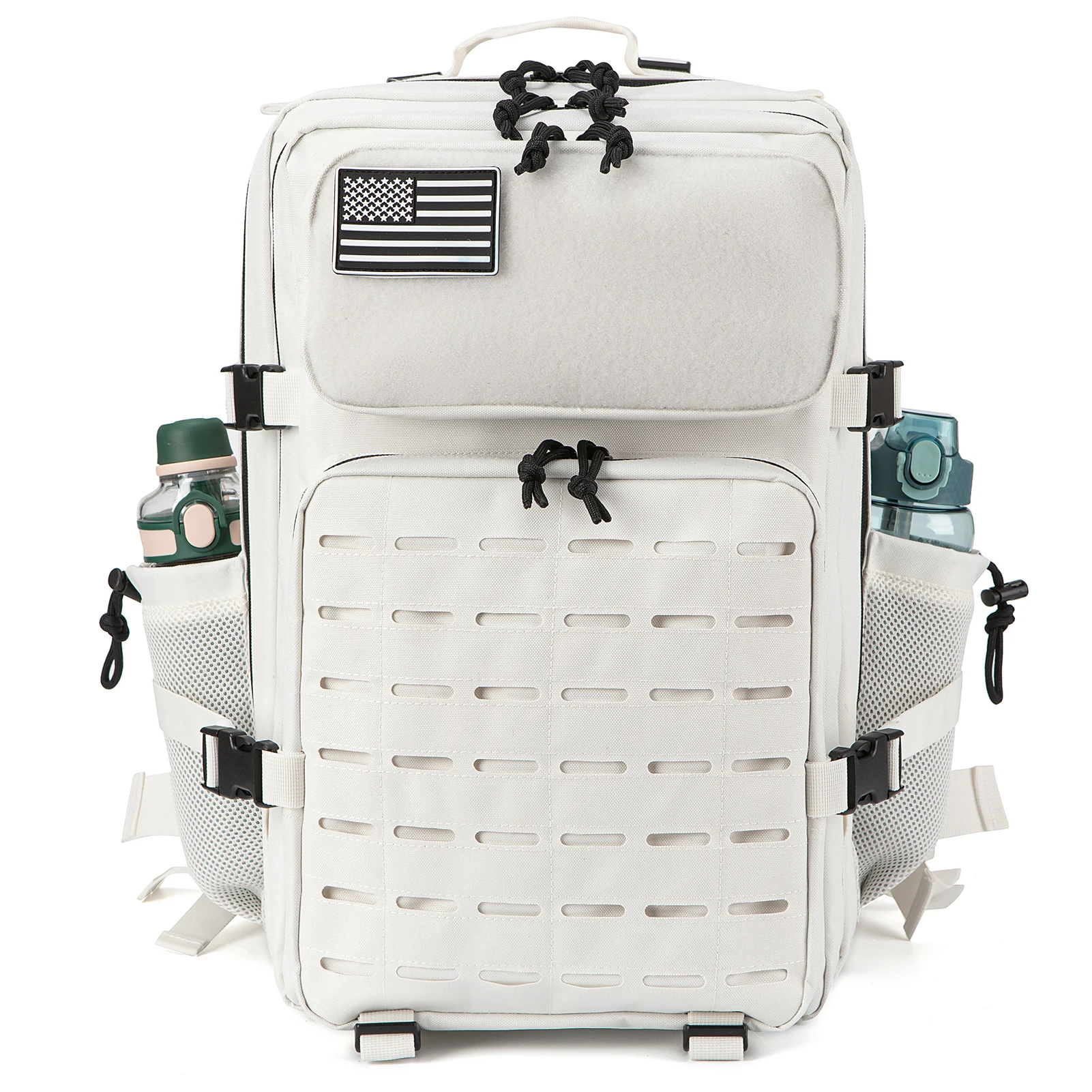 45L Molle Tactische Rugzak Tas Jacht MOLLE Rugzak GYM Voor Mannen EDC Outdoor Wandelen Survival Rugzak Heks Fles Houder