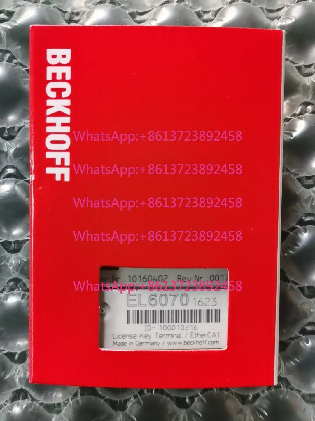 New genuine Beckhoff EL6070-1623 authorized module, EtherCAT end point