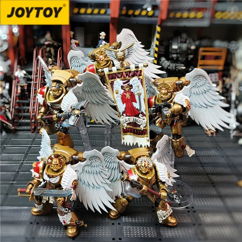 

In Stock 1/18 Joytoy Action Figure 40k The Horus Heresy Blood Angels Figures And Mecha Anime Collection Model Toy